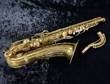Vintage C.G. Conn Original Lacquer 10M 'Naked Lady' Tenor Sax, Serial #288613